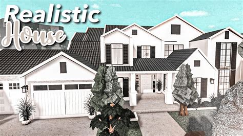 Realistic Suburban Bloxburg House