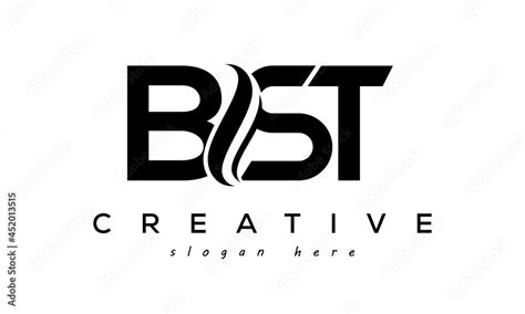 Letters BST creative logo design vector Stock Vector | Adobe Stock