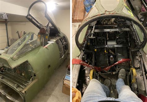 F-100D Super Sabre Cockpit For Sale: “Incredible Project With Good Bones”