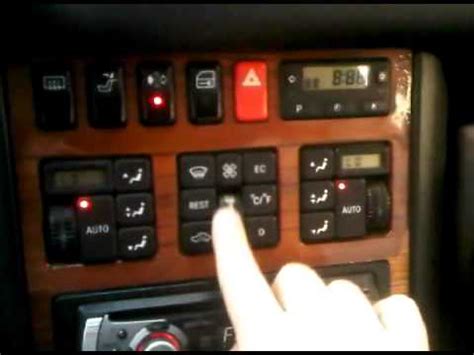 mercedes benz w140 s600 interior salon - YouTube