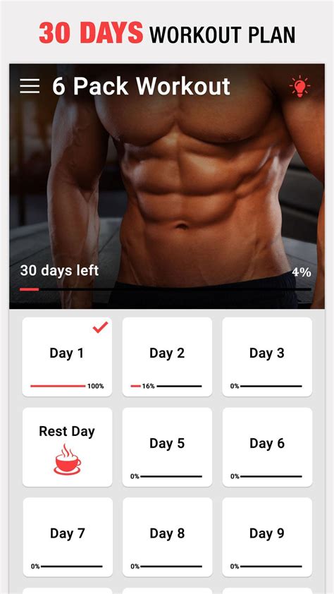 Six Pack in 30 Days for Men – Abs Workout at Home APK للاندرويد تنزيل