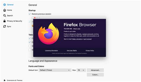 My Recommended Firefox Settings