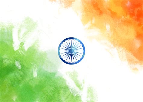 Abstract Watercolor Sumi Indian Flag Background, Abstract, Watercolor, Blooming Background Image ...