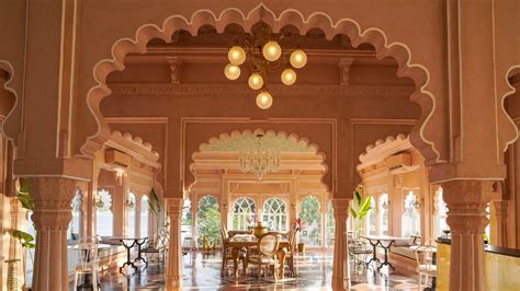 Ambrai: This heritage restaurant in Udaipur is suffused with the motifs of Lake Pichola ...