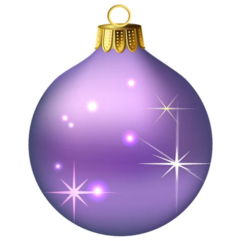 purple christmas ornament png - Clip Art Library