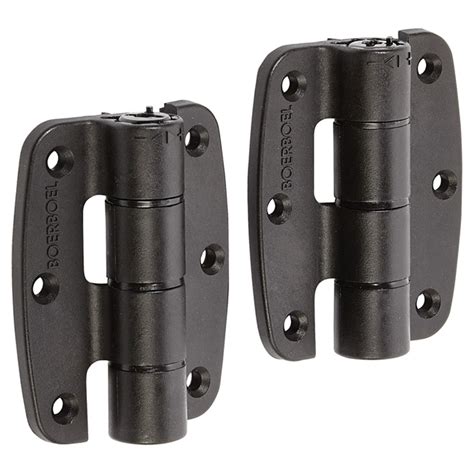 BOERBOEL Fence Gate Butterfly Hinges - Black - 2-Pack 73024445 | RONA