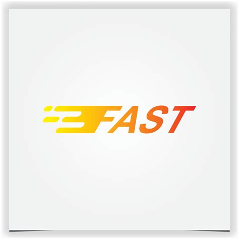 fast logo premium elegant template vector eps 10 24538580 Vector Art at Vecteezy