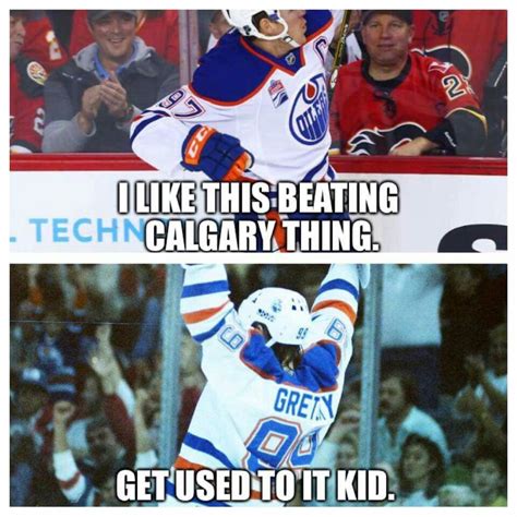 Edmonton fans love it too! | Edmonton oilers hockey, Edmonton oilers ...