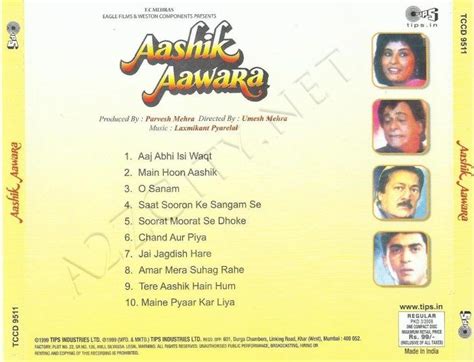 Aashik Aawara [1993 – FLAC] | Bollywood movie, Artist album, Udit narayan