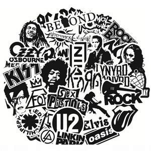 Punk Rock Band Stickers – arothy