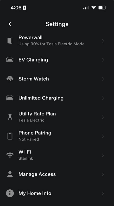 RG on Twitter: "@Tesla_App_iOS Utility rate plan section added. Looks ...