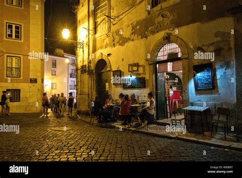 Portugal lisbon alfama fado restaurant hi-res stock photography and images - Alamy