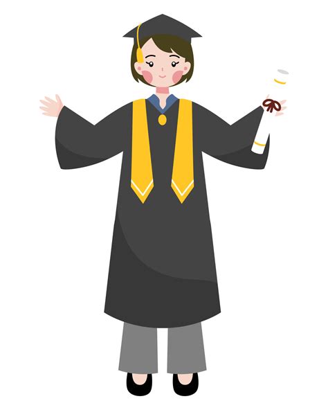 graduation cartoon character illustration 22817646 PNG