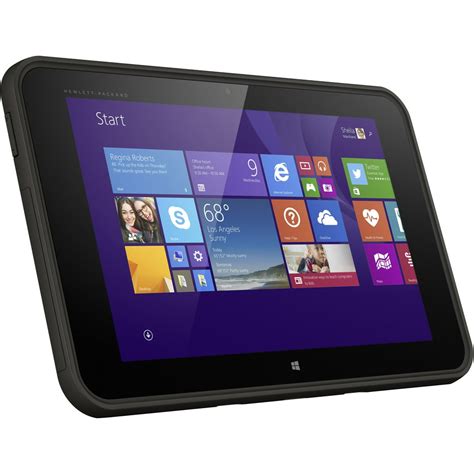 HP Pro Tablet 10 EE G1 Tablet, 10.1" WXGA, Intel Atom Z3735F Quad-core ...