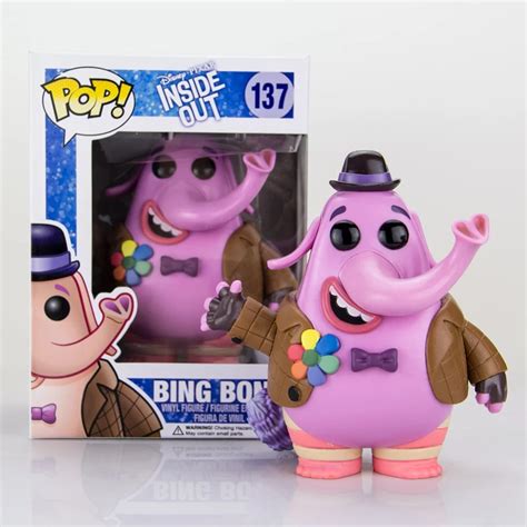 2015 new Genuine funko pop, funko pixar Inside Out BING BONG vinyl ...