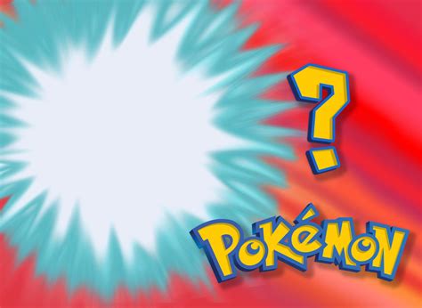 Whos That Pokemon Template