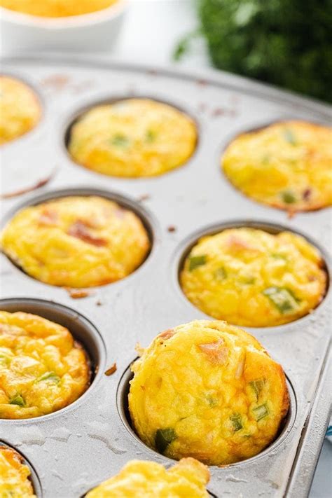 Easy Make-Ahead Denver Omelet Egg Muffins - Make-Ahead Meal Mom