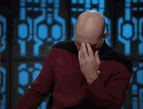 Star Trek Picard Gif Star Trek Picard Facepalm Discover And Share Gifs | My XXX Hot Girl