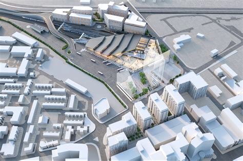 John McAslan + Partners’ £300m district around Belfast Transport hub approved