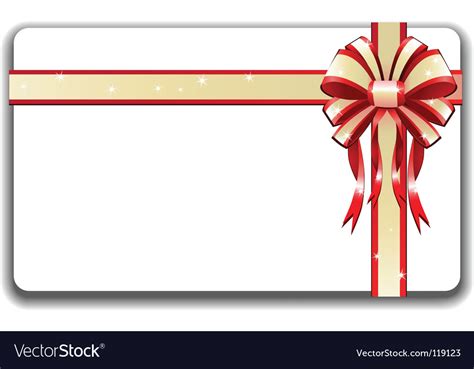 Gift card Royalty Free Vector Image - VectorStock