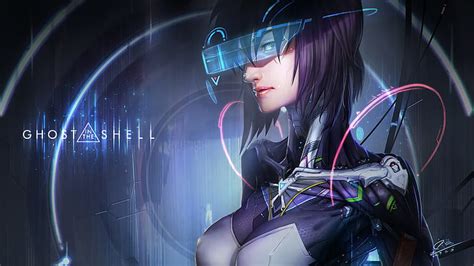 HD wallpaper: Ghost in the Shell, anime, fan art, cyberpunk, women, digital art | Wallpaper Flare