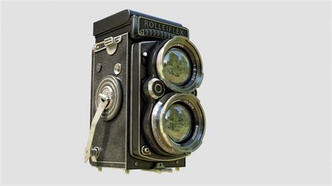 Rolleiflex Camera 3D Model $80 - .fbx - Free3D