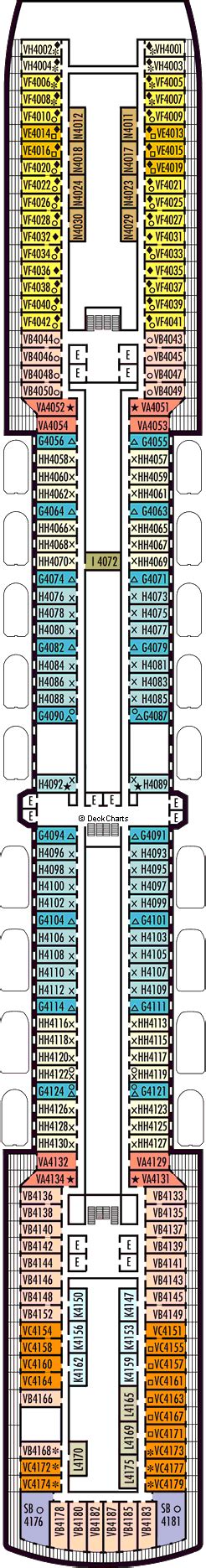 Holland America Eurodam Deck Plans: Ship Layout, Staterooms & Map - Cruise Critic