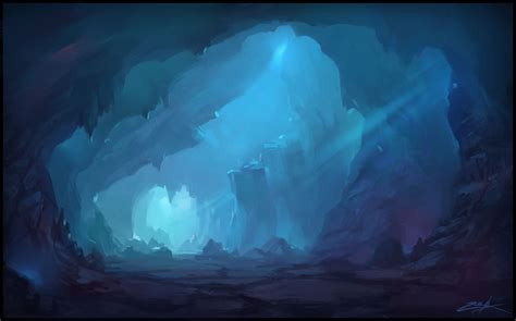 Cave by Zoriy.deviantart.com on @deviantART | Fantasy landscape, Environment concept art ...