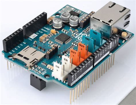 ARDUINO SHD ETH2: Arduino Shield - Ethernet Shield 2, without PoE, W5500 at reichelt elektronik