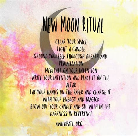 New Moon Rituals 2024 - Mina Suzann