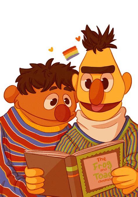 two cartoon characters are reading a book together