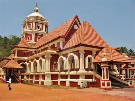 Shree Shantadurga Temple in Goa | House styles, Goa, Temple