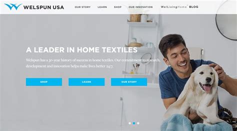 Welspun USA launches new web site | Home Textiles Today