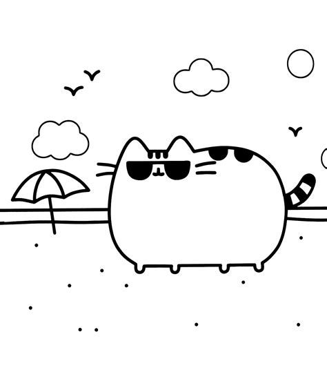 11+ Best Picture Pusheen Cat Coloring