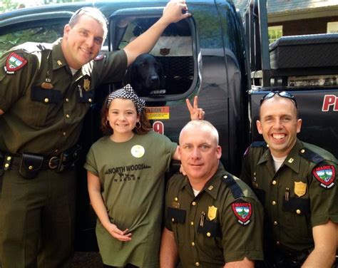 We love our future Maine Game Wardens! #NorthWoodsLaw Wardens posing ...