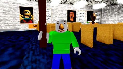 Baldi's Basics in ROBLOX - YouTube