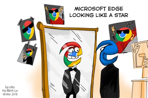 Microsoft Edge is a fan of Chrome | Cartoon of the week