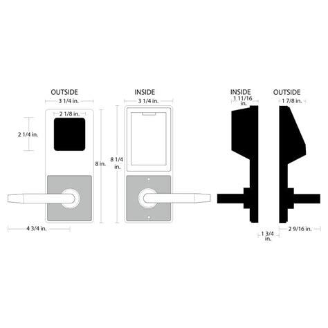 Alarm Lock DL2700 Trilogy Digital Keypad Keyless Lock