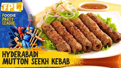 IPL Special | How to Make Hyderabadi Seekh Kabab| Seekh Kabab at Home | The Foodie - YouTube