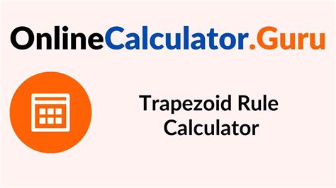 Trapezoidal Rule Calculator | Online Free Calculator Tool