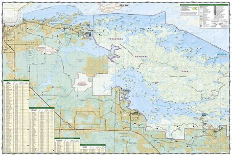 Voyageurs National Park Map | Voyageurs National Park