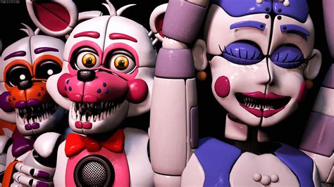 Ballora Foxy Five Nights at Freddy's Sister Location HD FNAF Wallpapers | HD Wallpapers | ID #46853