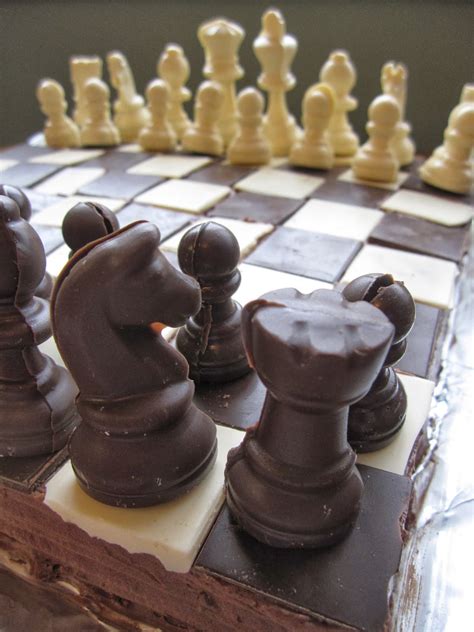 Chess Board Cake