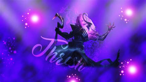 League of Legends - Dark Star Thresh Wallpaper by KediArts on DeviantArt