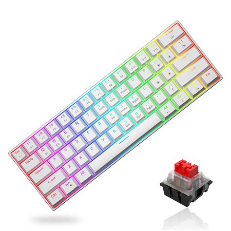 Buy MageGee 60% Wired/Wireless Mechanical Gaming Keyboard, Ultra ...