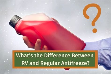 Is RV Antifreeze Toxic To People, Animals, And Plants? | The RVing Site