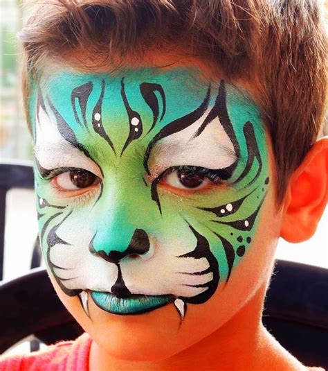 70 best images about Tiger face painting on Pinterest | Christmas face ...