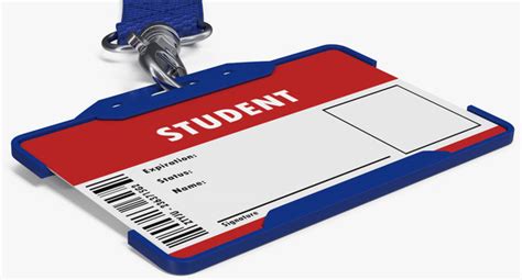 Student id card holder 3D model - TurboSquid 1255698