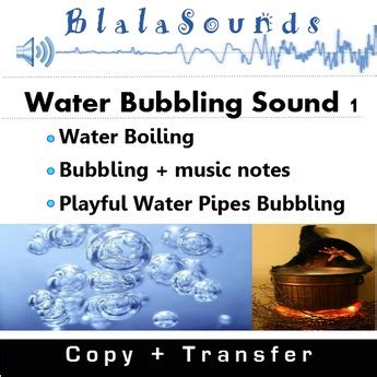 Second Life Marketplace - Water Bubbling Sound 1 - Bubbling or Boiling Water