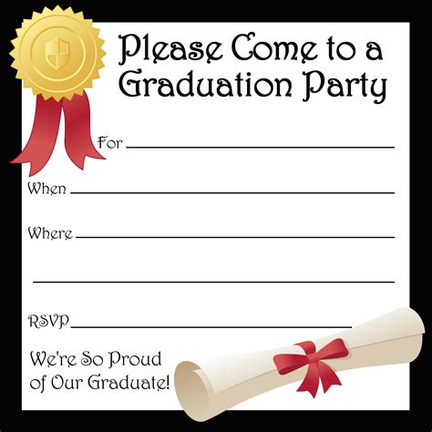 15+ Graduation Party Invitations – Party Ideas